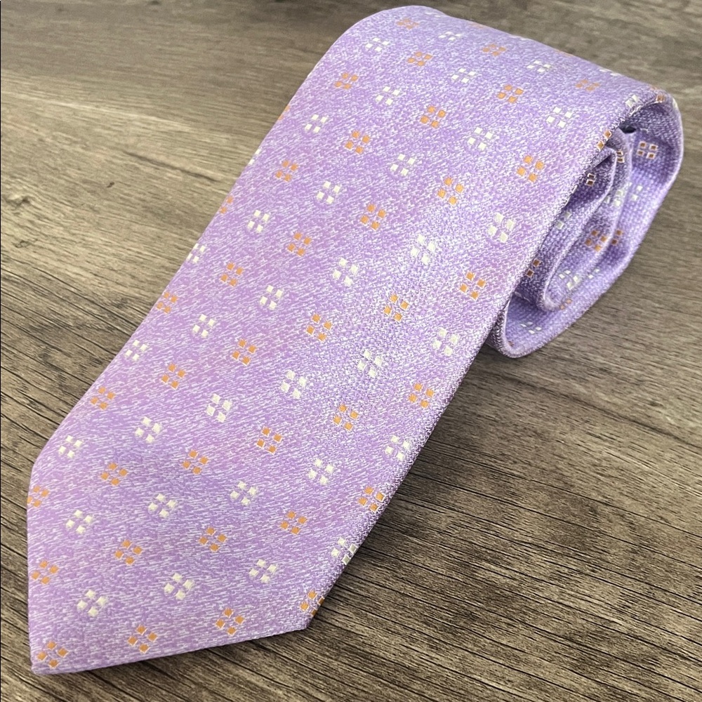 Onami Elegant Light Purple Seta Silk Men's Tie